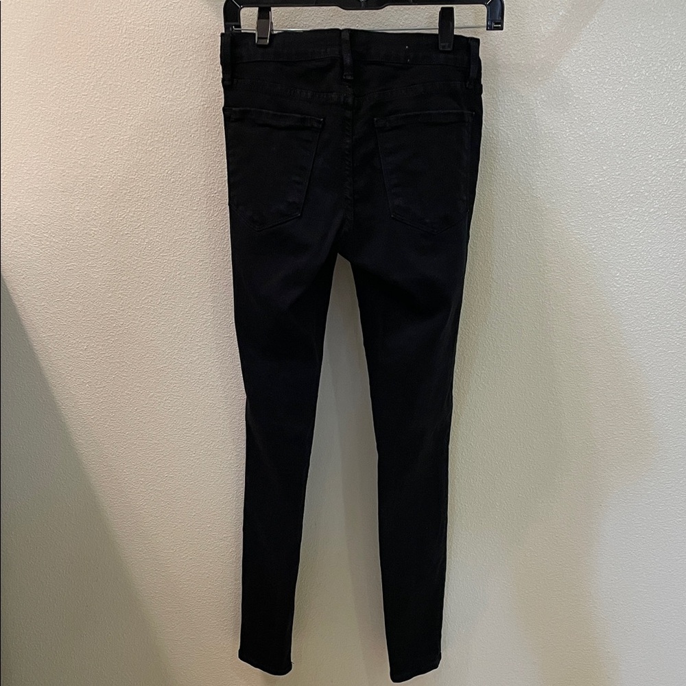 Frame Denim Women's Dark Skinny Jeans - Picture 3 of 3